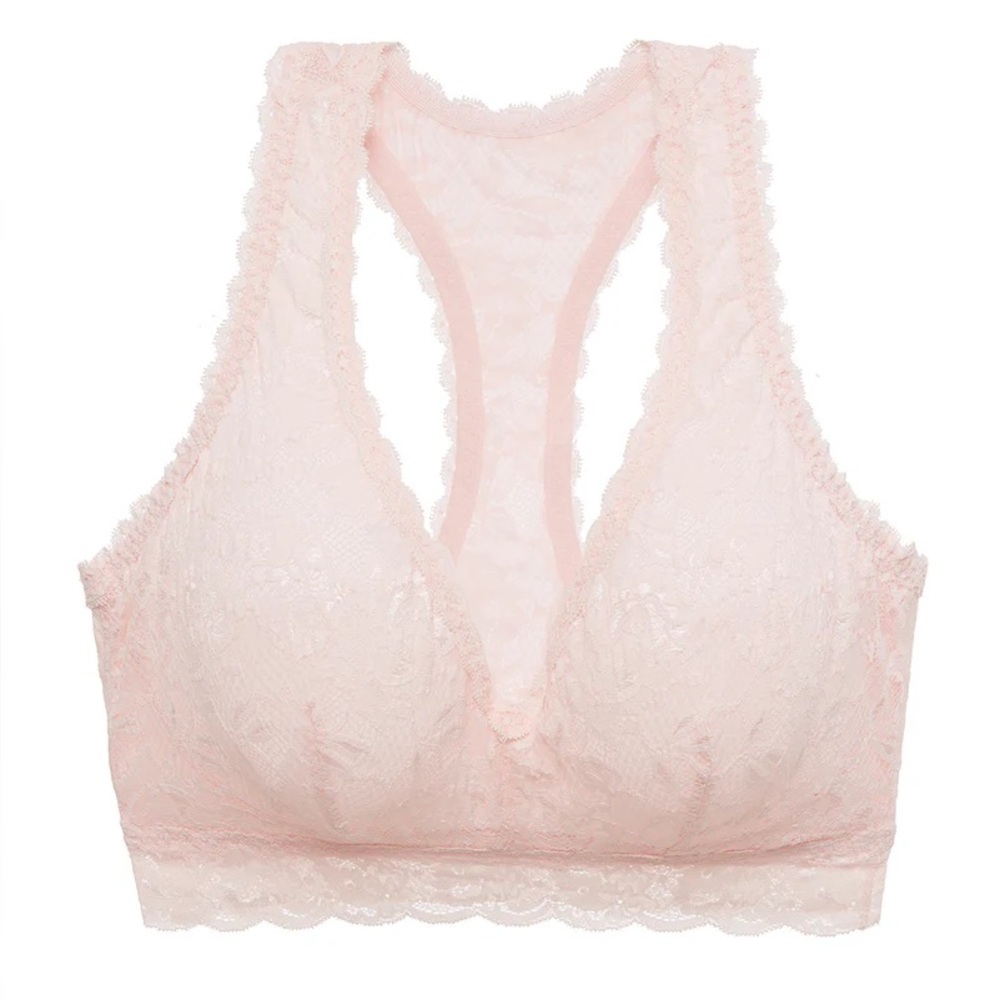 BNWT Cosabella Never Say Never Racerback Bralette Pink Lily size Small
